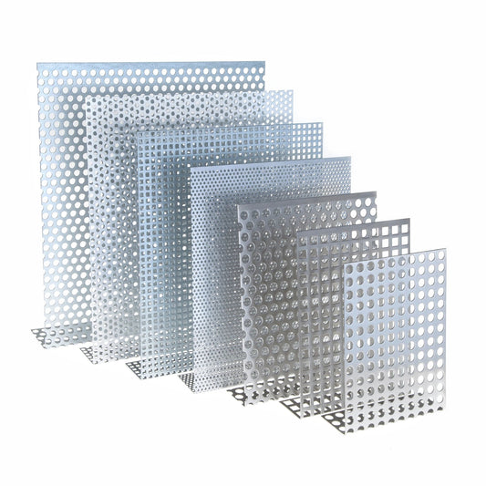 Aluminium Lochblech Platte 2000 x 1000 mm - Roh