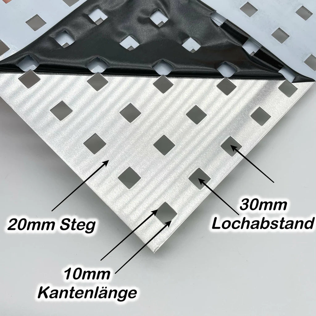 Lochblech Aluminium QG10-30 t=2,0 mm