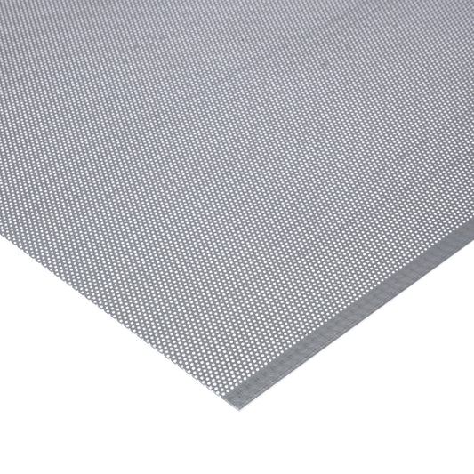 Edelstahl Lochblech RV1-2 in 0,8 mm Stärke – Rundlochung in versetzten Reihen
