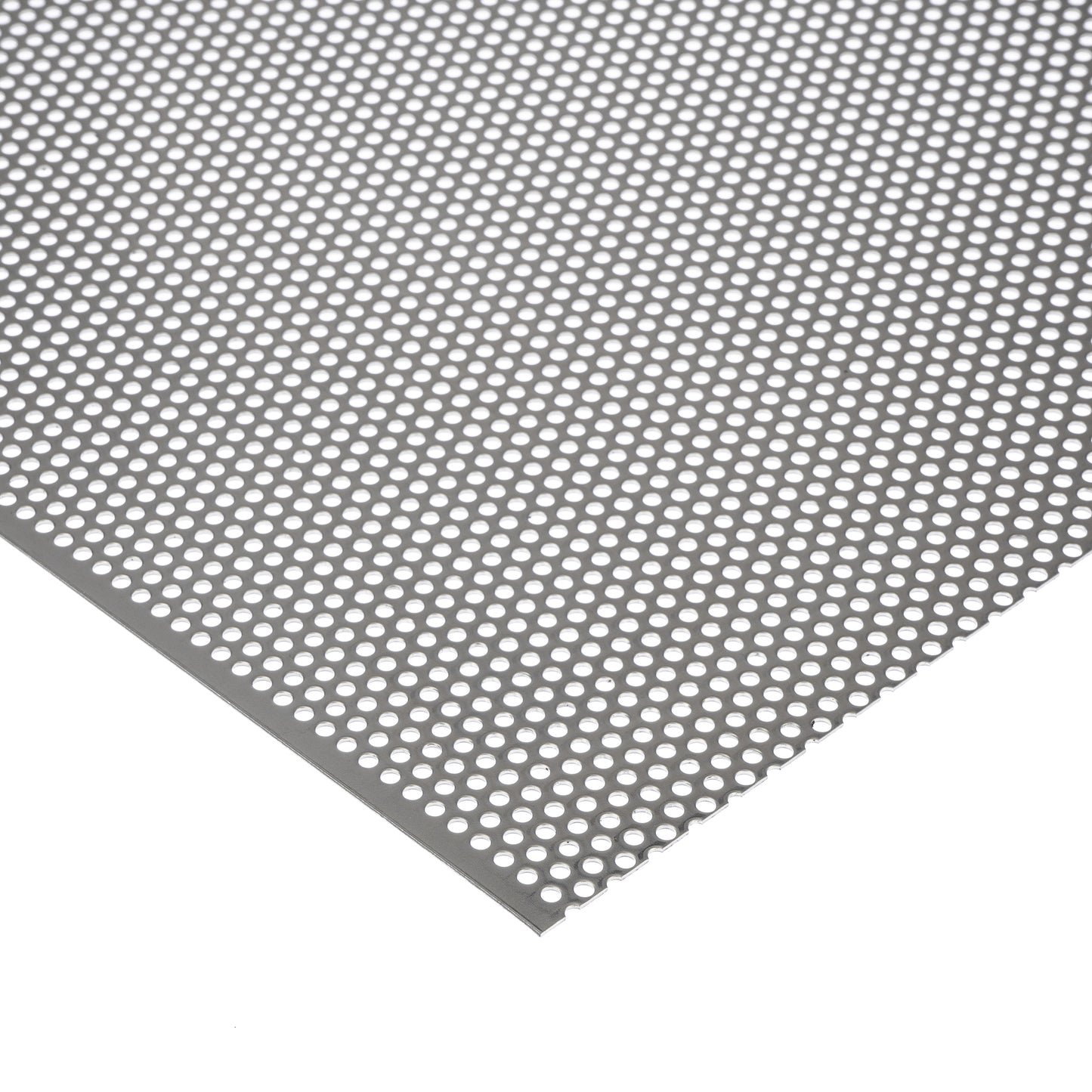 Edelstahl Lochblech RV3-5 in 1 mm Stärke – Rundlochung in versetzten Reihen