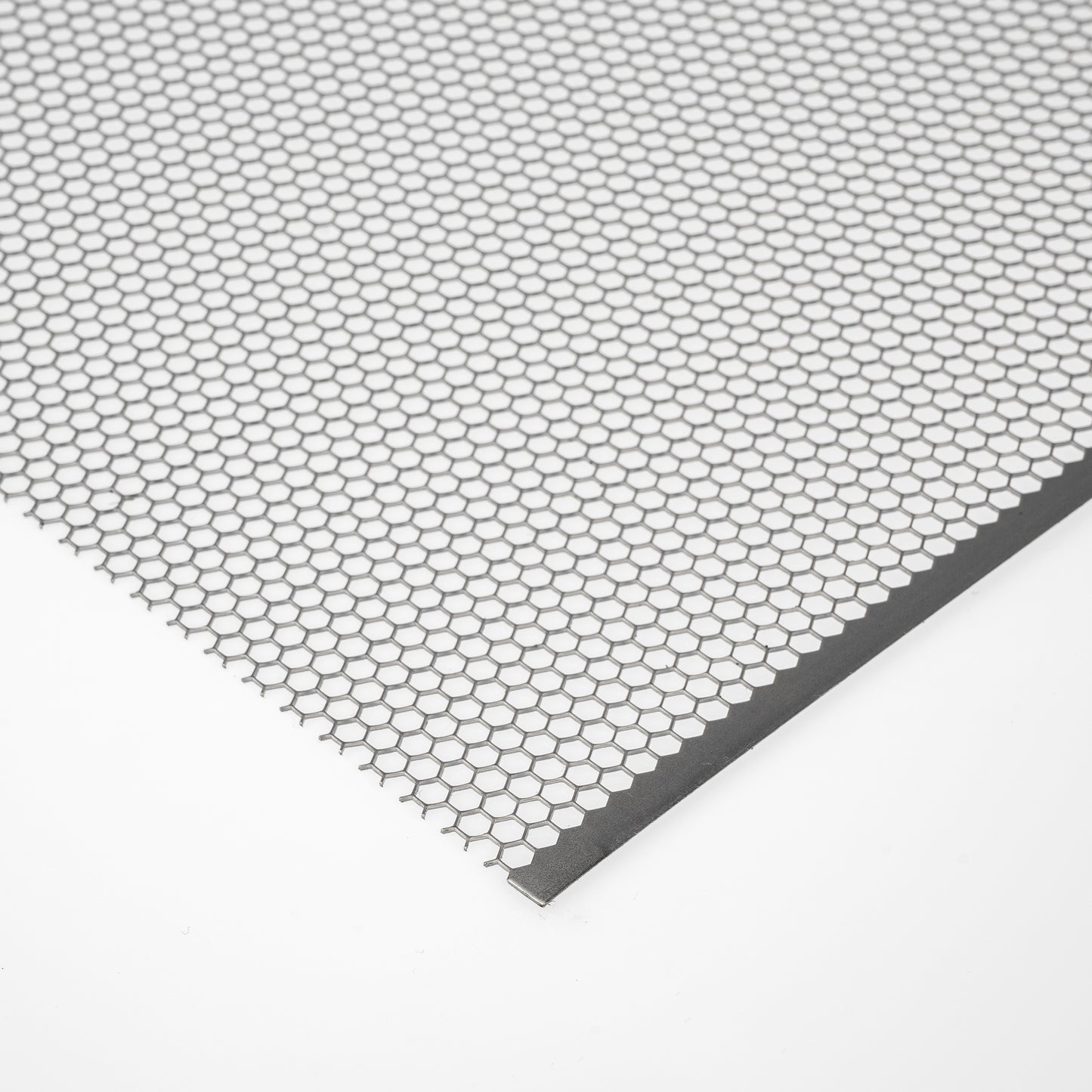 Stahl Lochblech HV4,5-5 in 1 mm Stärke – Hexagonale Löcher