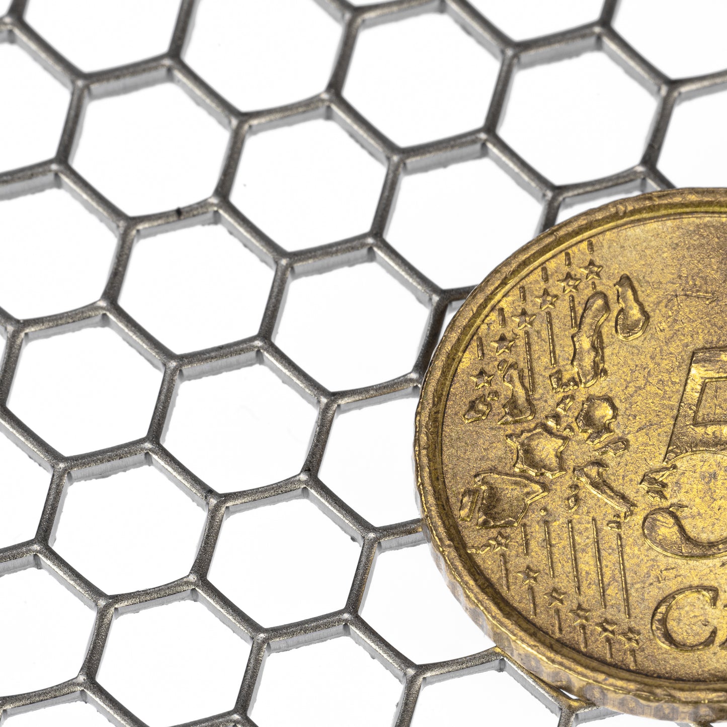 Lochblech Stahl Blank HV6-6,7 t=1,5mm