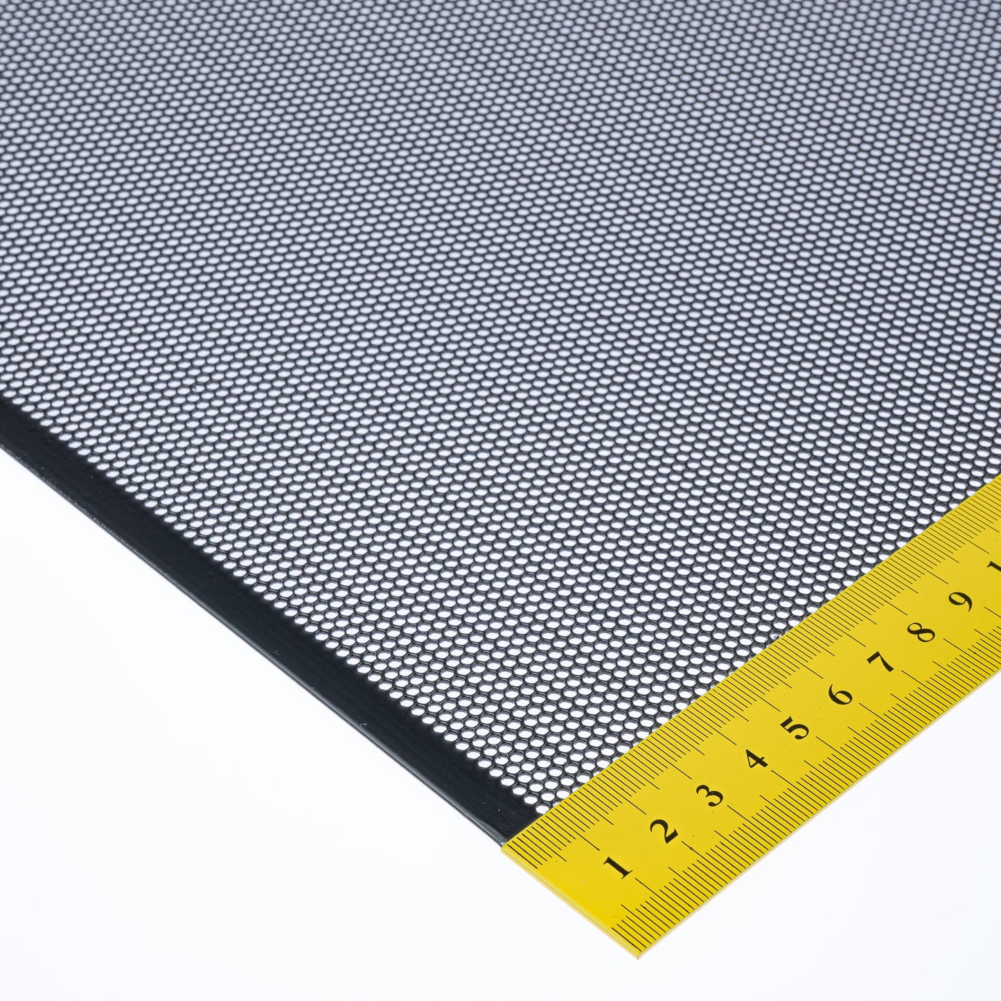 Lochblech Stahl Blank Farbe Schwarz HV2-2,5 t=1,0mm