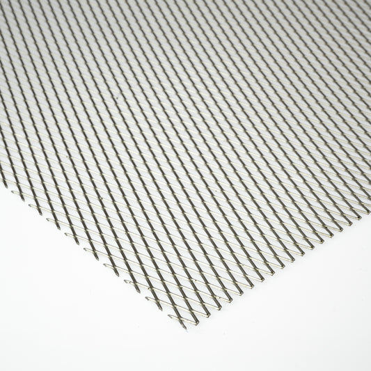 Edelstahl Streckmetall MW16x6,5x1 in 1 mm Stärke