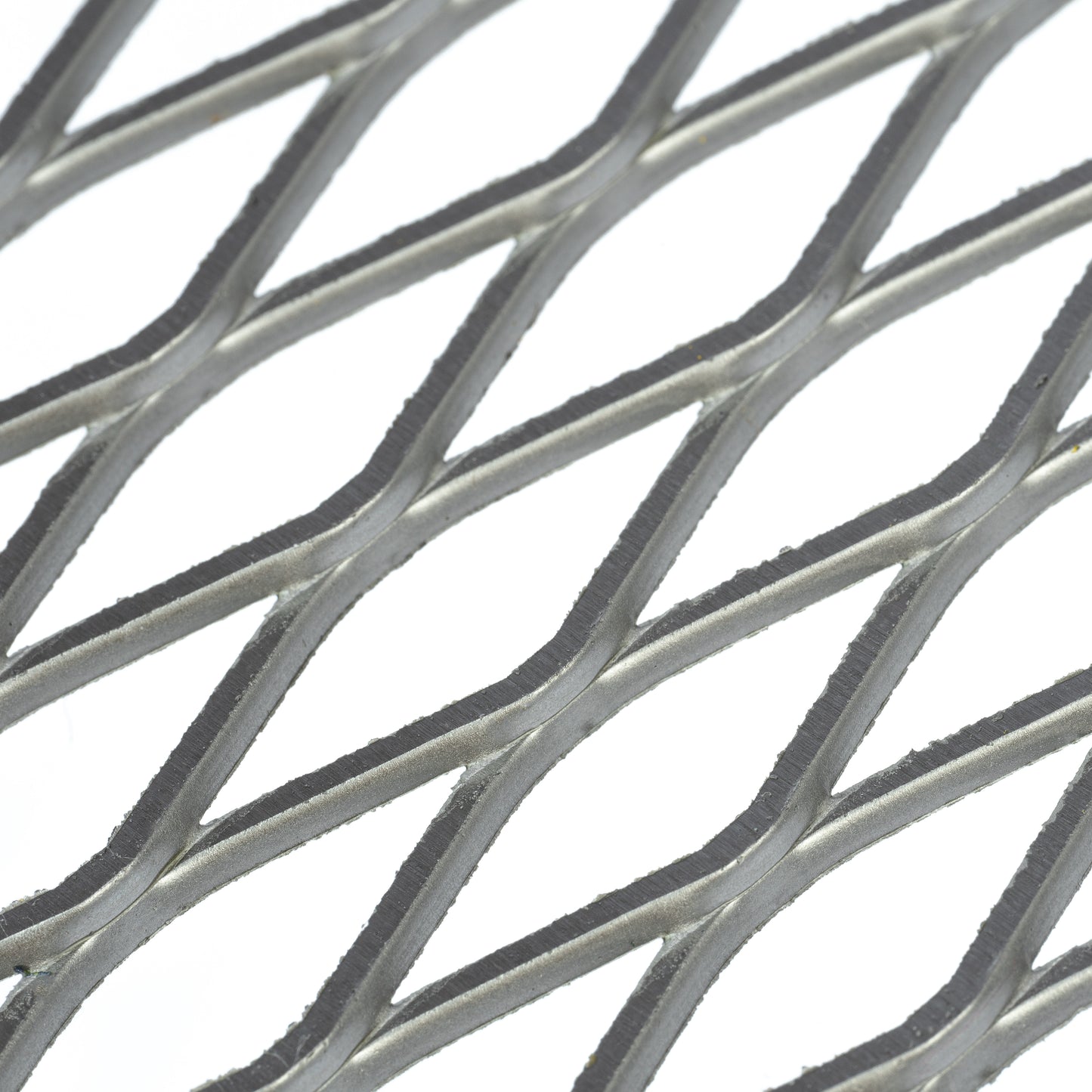 Stahl Blank Streckgitter MW 42mm x 13mm x 3mm x 2mm