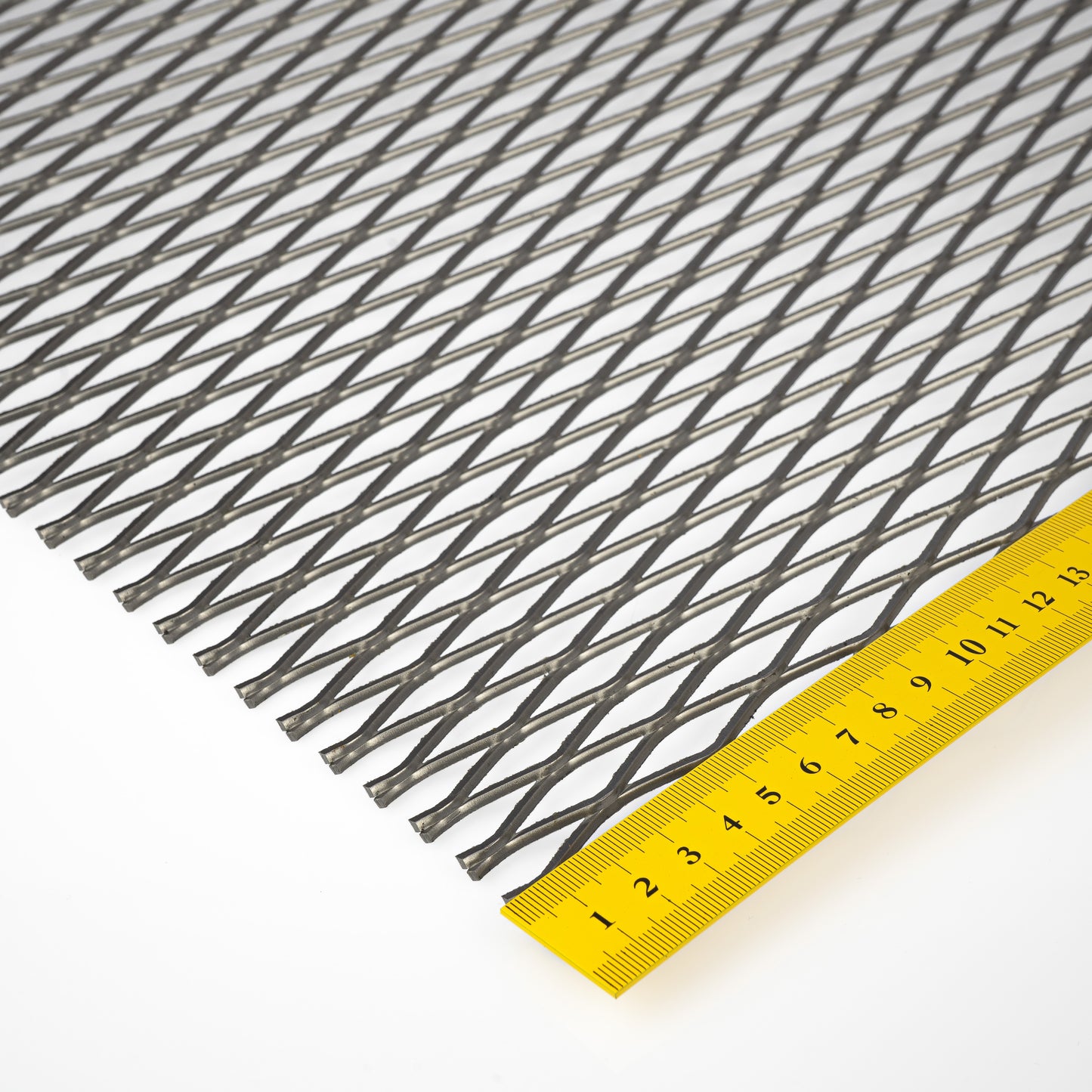 Stahl Blank Streckgitter MW 42mm x 13mm x 3mm x 2mm