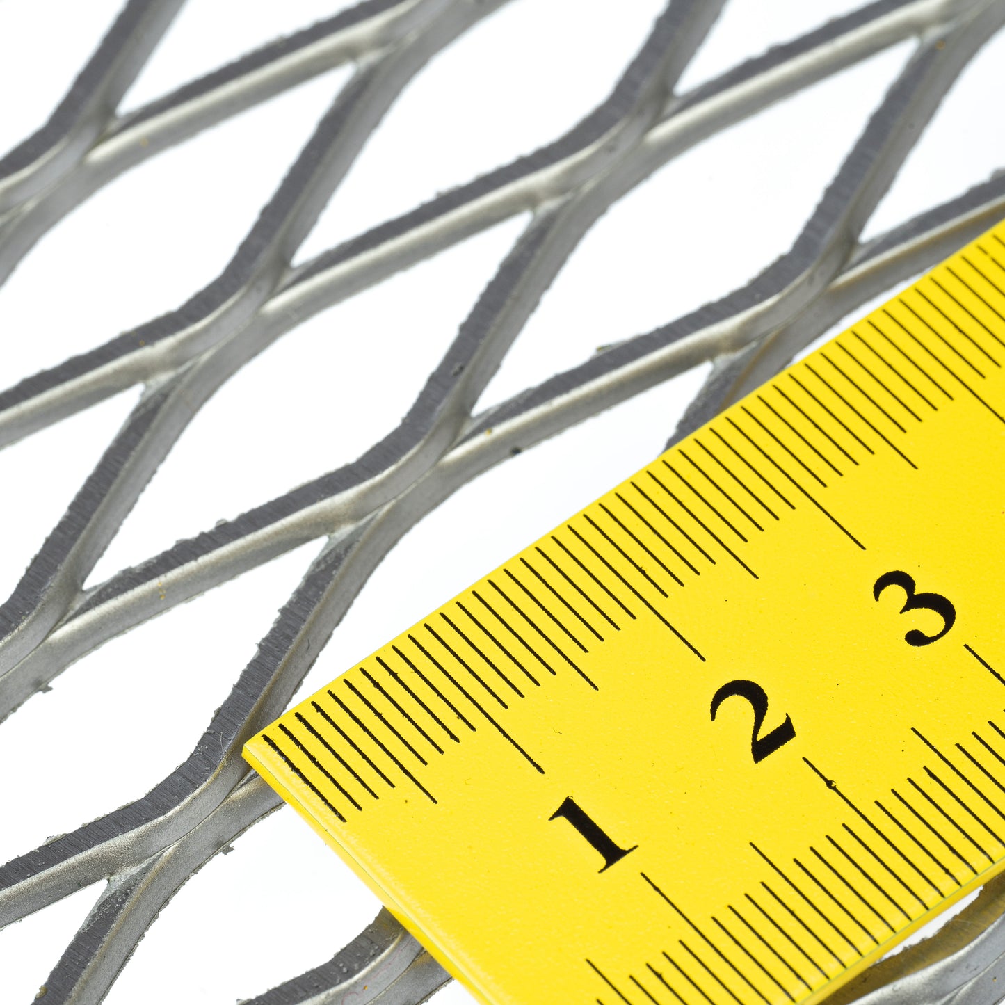 Stahl Blank Streckgitter MW 42mm x 13mm x 3mm x 2mm