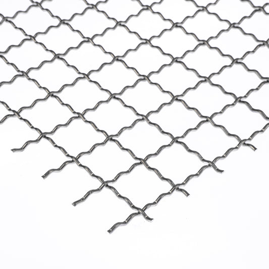 Aluminium Wellengitter MW30x30 in 3 mm Drahtstärke