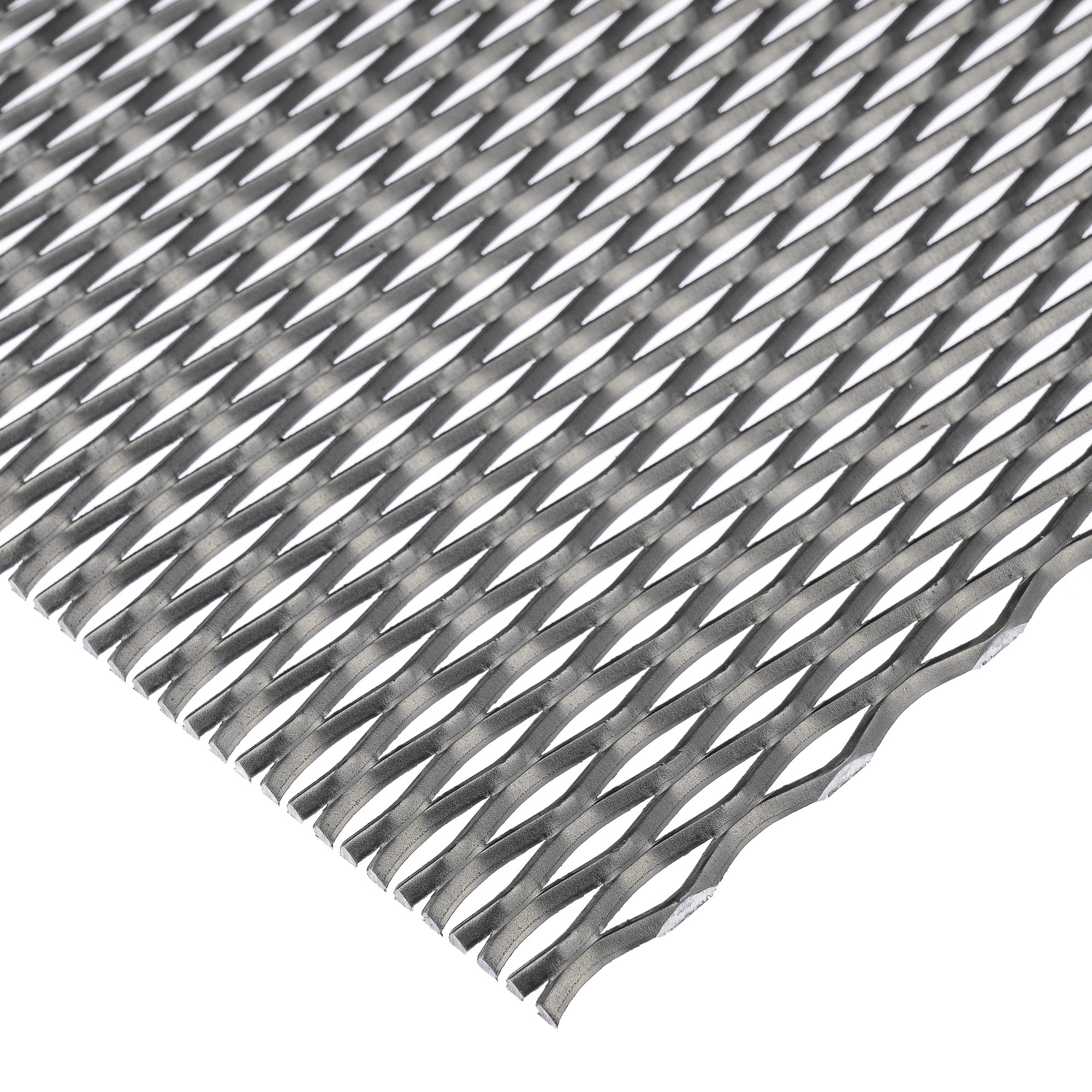 Aluminium Streckgitter 16x6,5x1x1 | 1mm Stärke | Zuschnitt Nach Maß | Für Balkon, Maschinenbau & Mehr