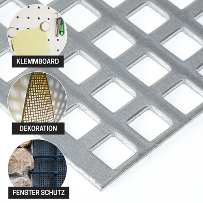 Lochblech Aluminium QG10-15 t=1,5mm