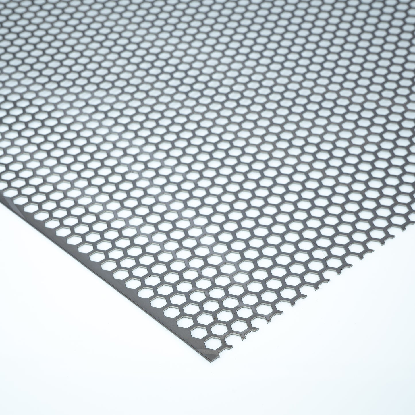 Edelstahl Lochblech HV7-9 in 1 mm Stärke – Hexagonale Löcher