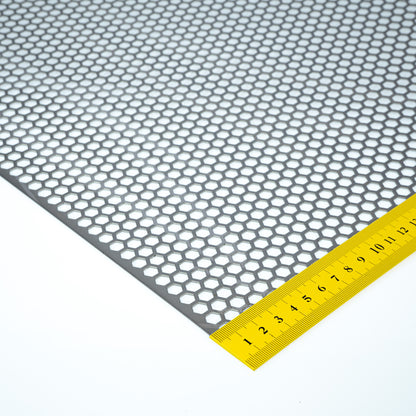 Lochblech Edelstahl Hexagonal HV7-9 t=1,0mm