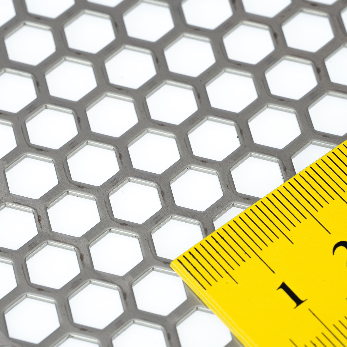 Lochblech Edelstahl Hexagonal HV7-9 t=1,0mm