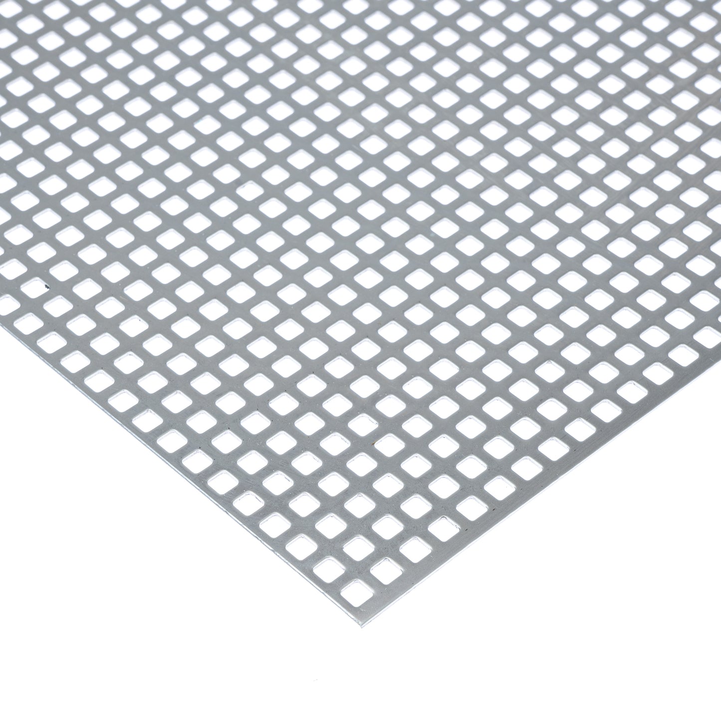 Edelstahl Lochblech RV5-8 in 1 mm Stärke – Rundlochung in versetzten Reihen