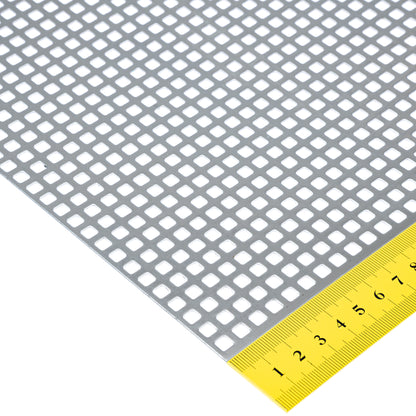 Lochblech Edelstahl 1.4301 Blank QG5-8 t= 1,0 mm dick