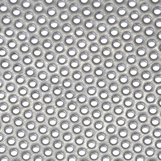 Stahl Lochblech Hexagonal 1,5mm dick schwarz Lochbleche online