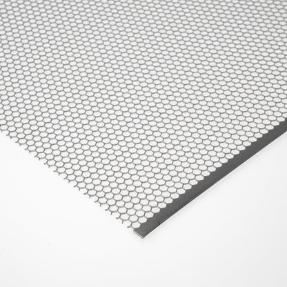 Stahl Lochblech HV4,5-5 in 1 mm Stärke – Hexagonale Löcher