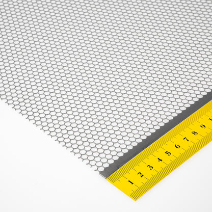 Lochblech Stahl Blank HV4,5-5 t=1,0mm