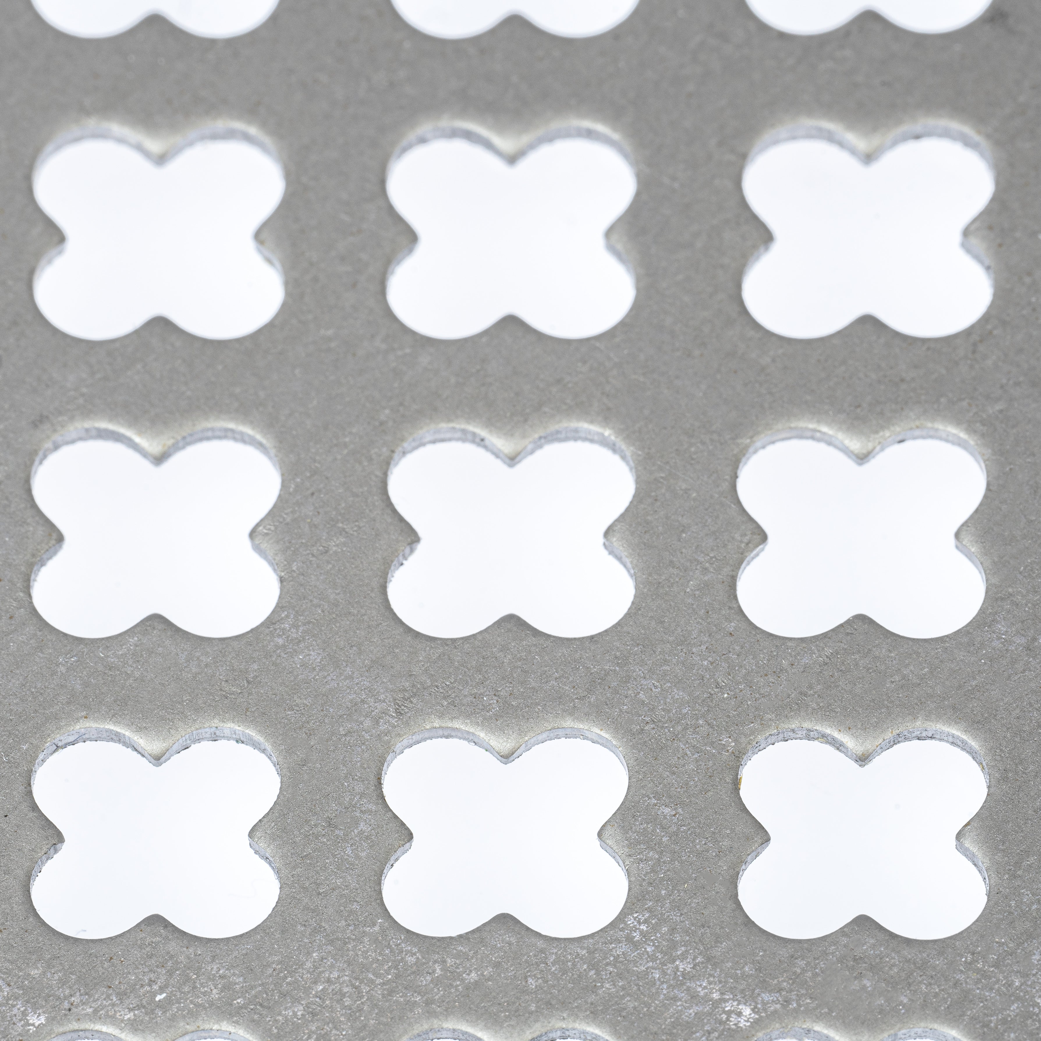 Lochblech Weiß Stahl 1mm Dick Hexagonal Gitter HV2-2,5 Stahl DC01 - Foto 10