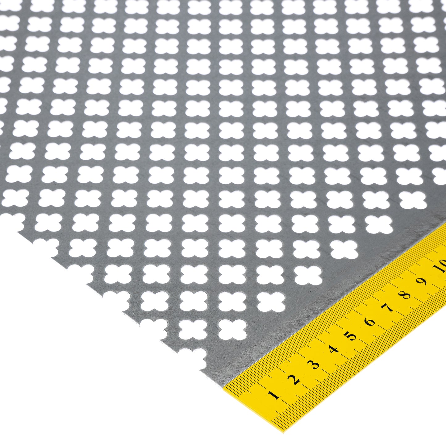 Stahl Verzinkt Kleeblatt  t=1,0 mm