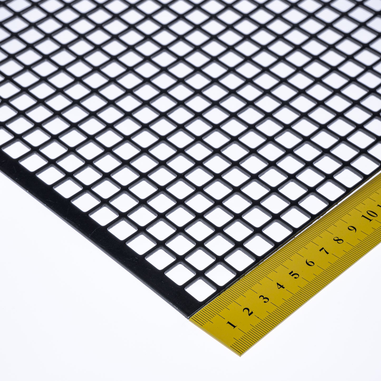 Lochblech Stahl verzinkt Schwarz QG10-12 t=2,0mm