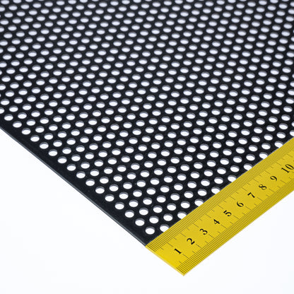 Lochblech Stahl Verzinkt Schwarz RV5-8 t =1,5mm