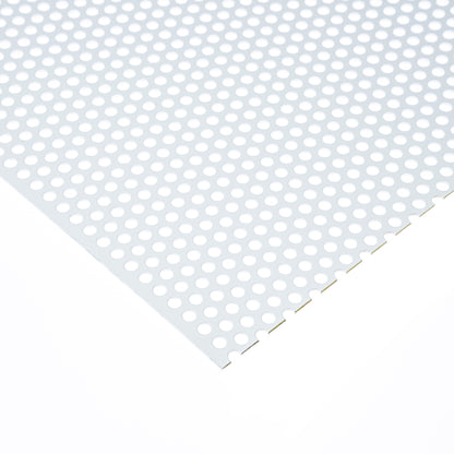 Lochblech Stahl Verzinkt Weiss RV5-8 t =1,5mm