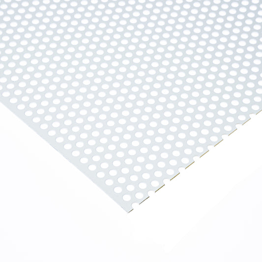 Lochblech Stahl Verzinkt Weiss RV5-8 t =1,5mm
