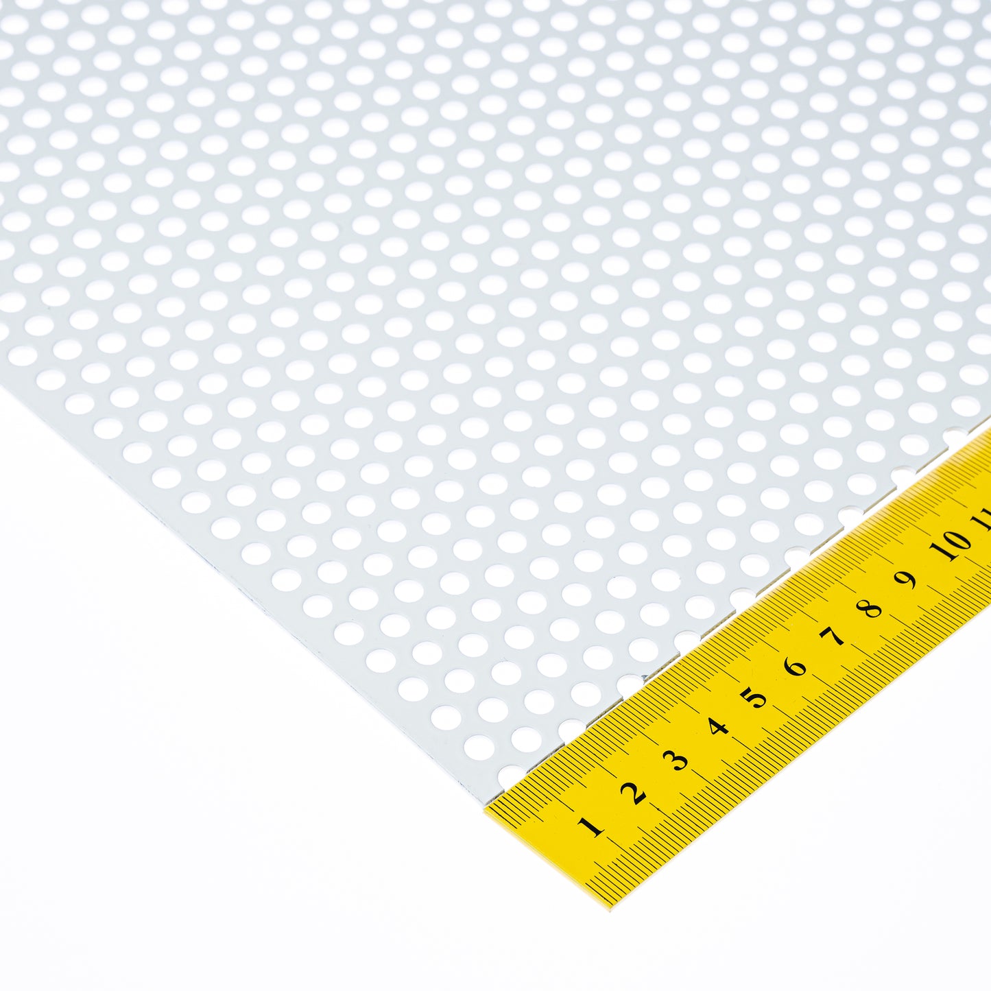 Lochblech Stahl Verzinkt Weiss RV5-8 t =1,5mm