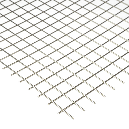 Edelstahl Schweißgitter MW20x20 in 2 mm Drahtstärke