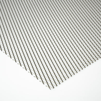Edelstahl Streckmetall MW16x6,5x1 in 1 mm Stärke