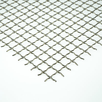 Edelstahl Wellengitter MW15x15 in 2 mm Drahtstärke