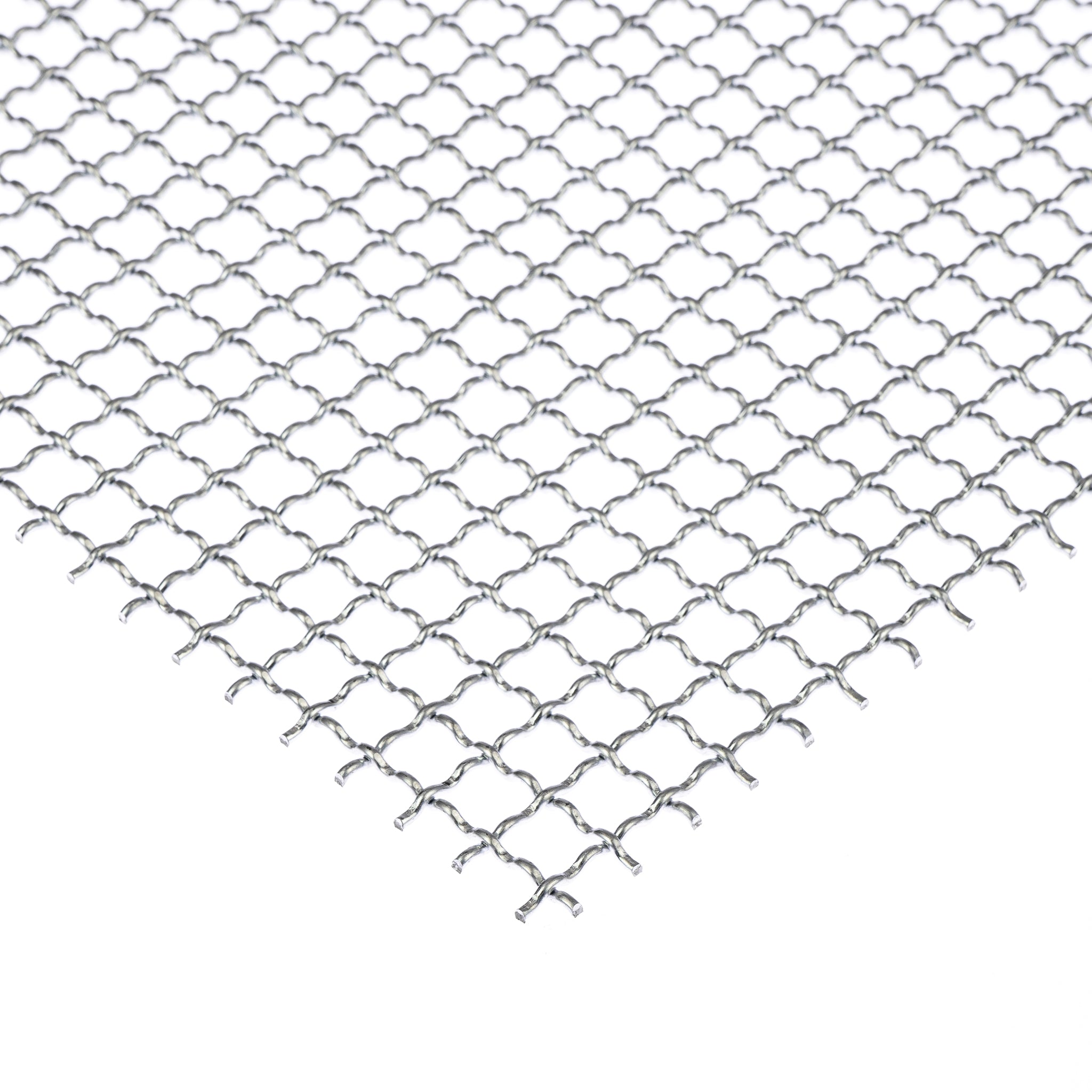 Kavolet Griglia Metallica Allungata In Acciaio Inox, 100 X 85 Cm, 45 X 20 X 4 Mm, Rete Metallica Espansa - Foto 8