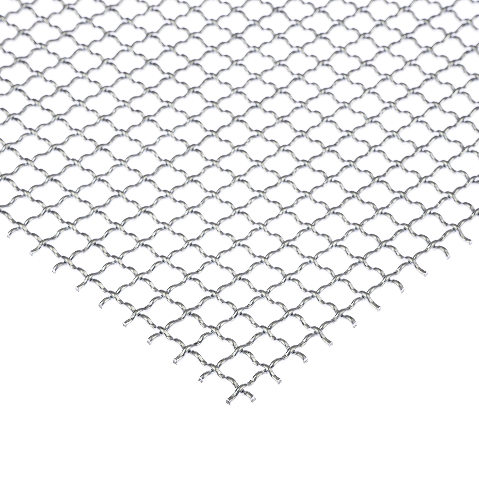 Stahl verzinkt Wellengitter MW10x10 in 2 mm Drahtstärke