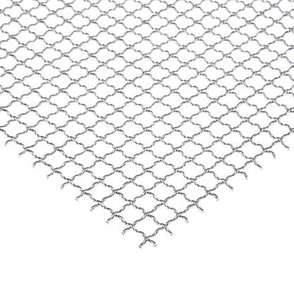 Stahl verzinkt Wellengitter MW10x10 in 2 mm Drahtstärke