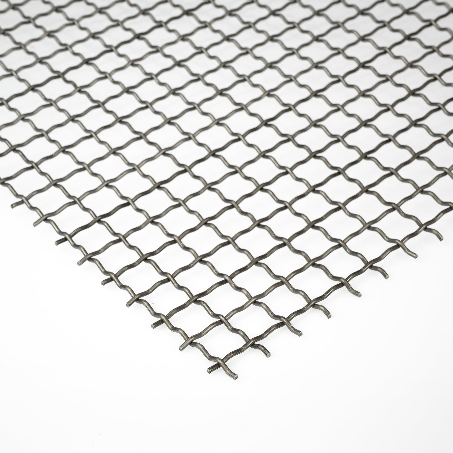 Stahl Wellengitter MW15x15 in 2 mm Drahtstärke