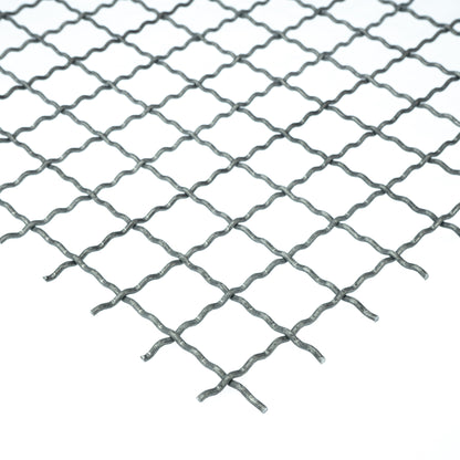 Stahl Wellengitter MW30x30 in 3 mm Drahtstärke