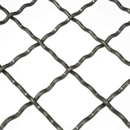 Stahl Blank Wellengitter MW40x40 t=4mm